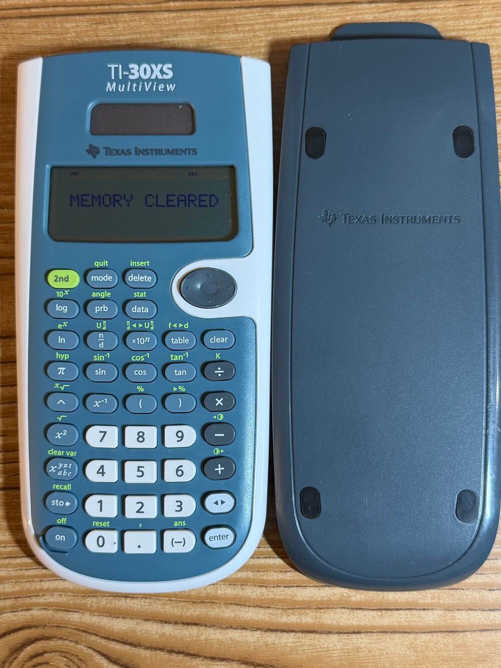 Texas Instruments TI-30XS MultiView Scientific Calculator Tested Working